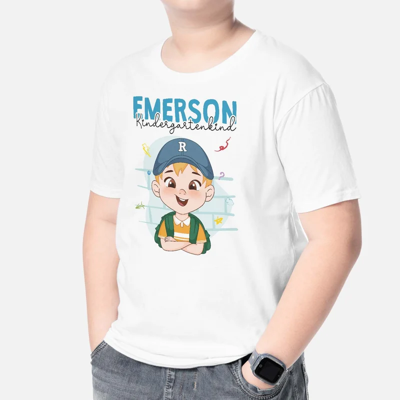 Kindergartenkind - Personalisiertes Geschenk | T-Shirt für Kinder