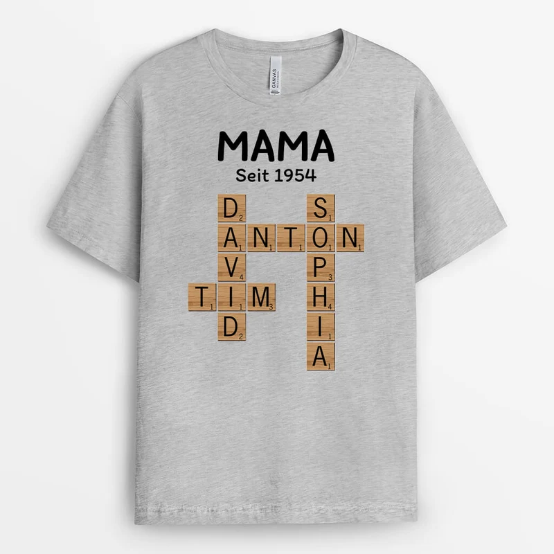 Omas Puzzle - Personalisiertes Geschenk | T-Shirt für Omas