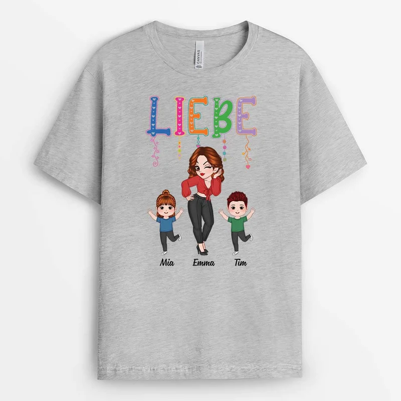 Liebe - Personalisiertes Geschenk | T-shirt für Frauen