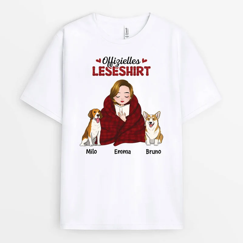 Offizielles Leseshirt - Personalisiertes Geschenk | T-shirt für Frauen