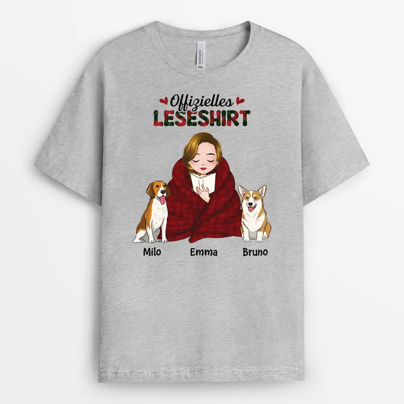 Offizielles Leseshirt - Personalisiertes Geschenk | T-shirt für Frauen