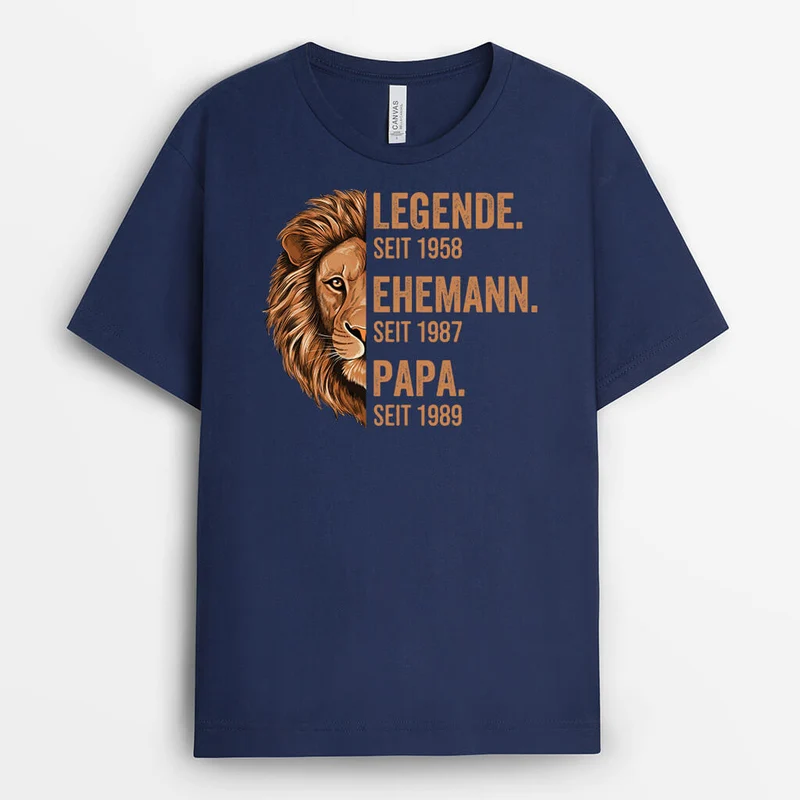 Die Legende Für Opas - Personalisiertes Geschenk | T-shirt für Opas