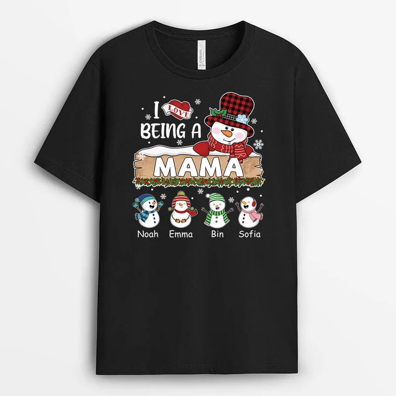Ich Liebe Es Eine Oma Zu Sein - Personalisiertes Geschenk | T-shirt für Omas