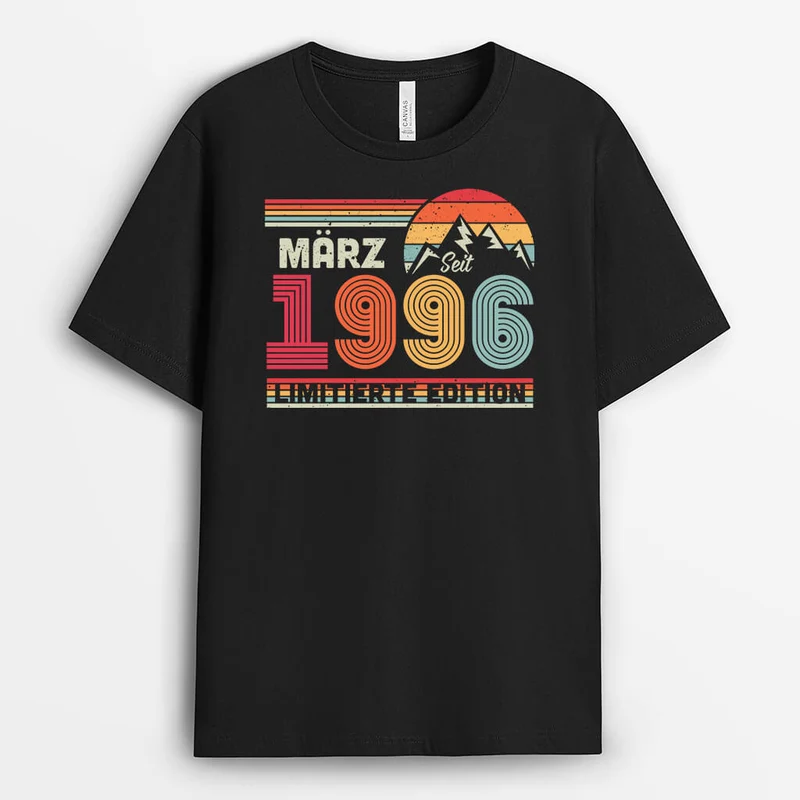 Limitierte Auflage - Personalisiertes Geschenk | T-shirt für Frauen/Herren