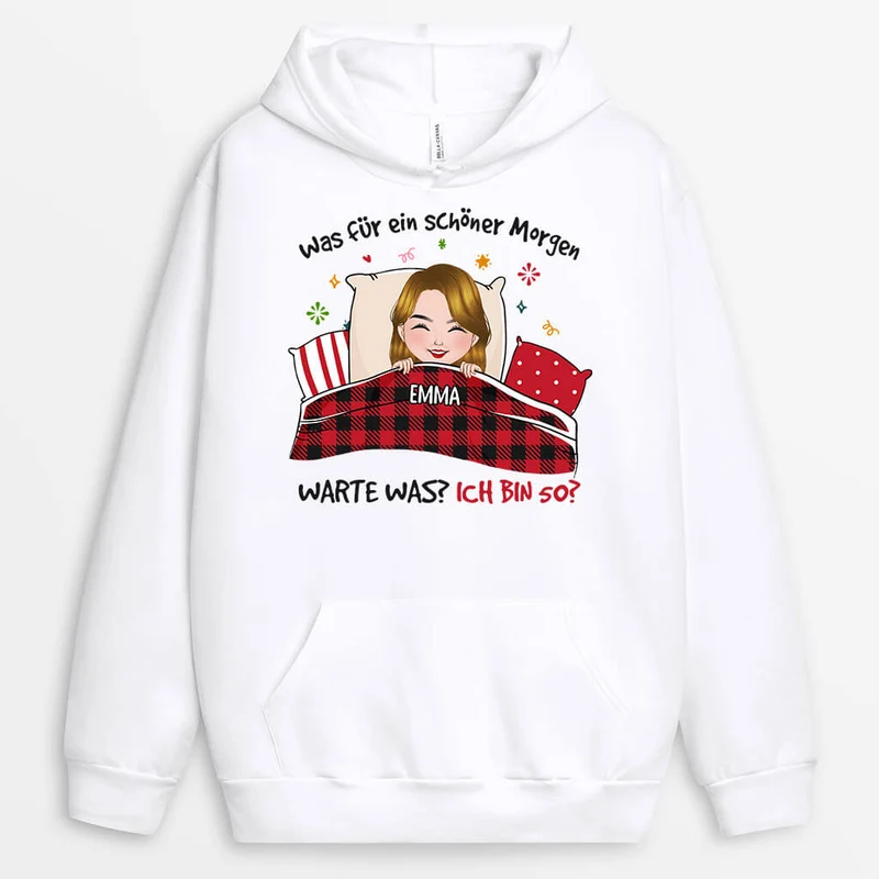 Personalisierter Ein Schöner Morgen 40 Geburtstag Hoodie