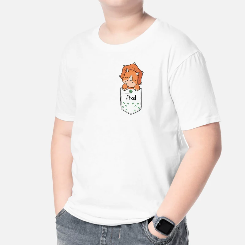 Dinosaurier - Personalisiertes Geschenk | T-Shirt für Kinder