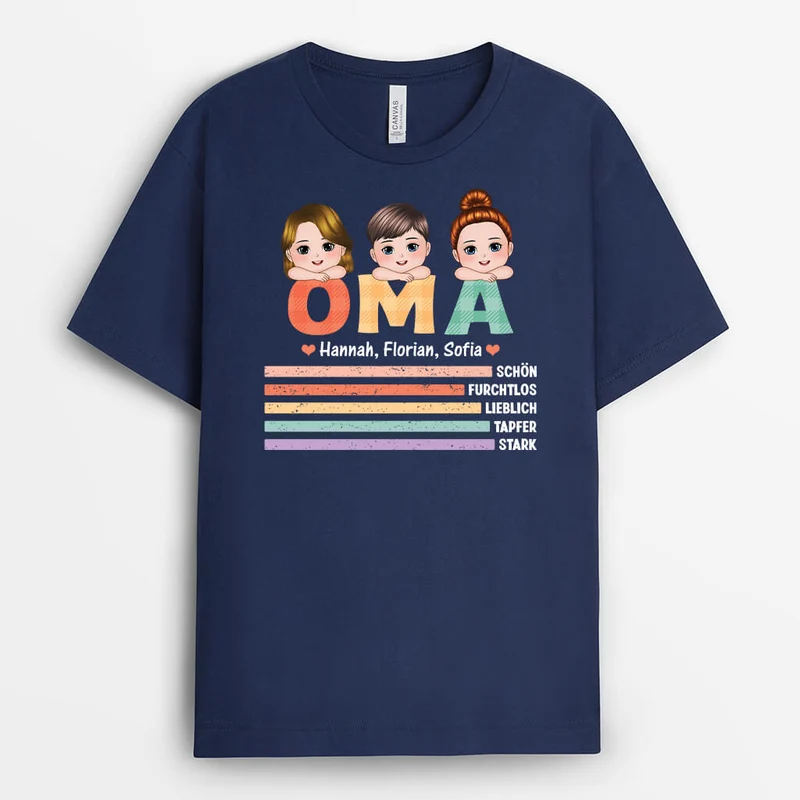 Mama Kinder - Personalisiertes Geschenk | T-Shirt für Mamas