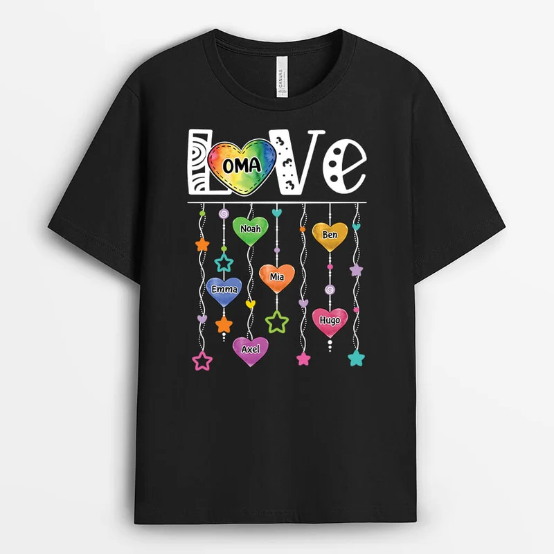 Liebe - Personalisiertes Geschenk | T-shirt für Frauen