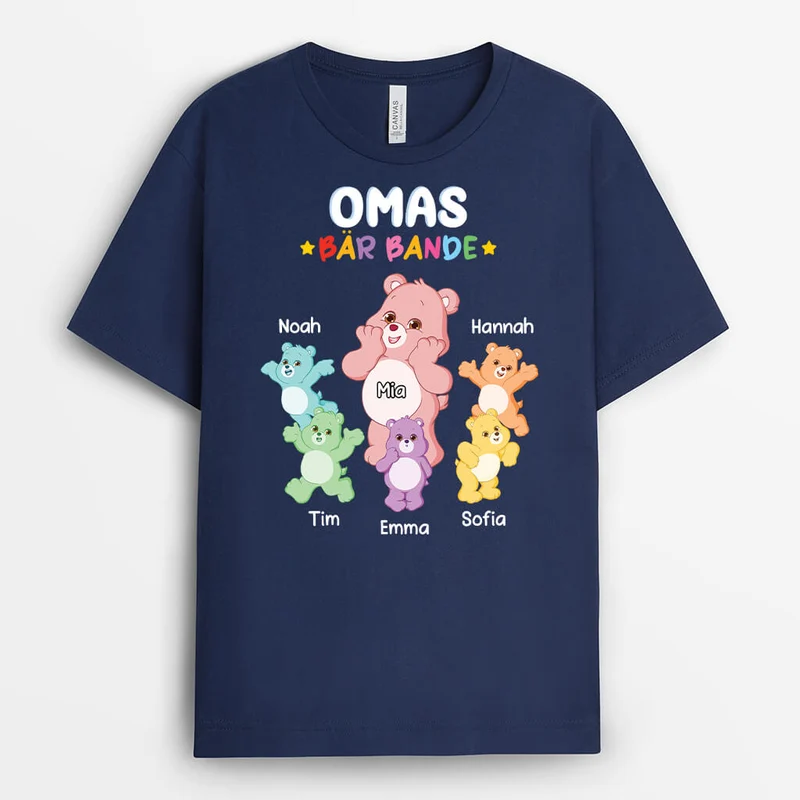 Omas Bär Bande - Personalisiertes Geschenk | T-shirt für Omas