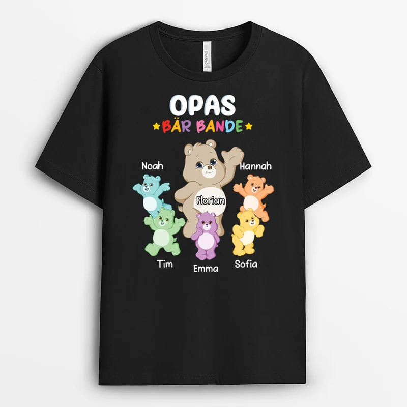 Omas Bär Bande - Personalisiertes Geschenk | T-shirt für Omas