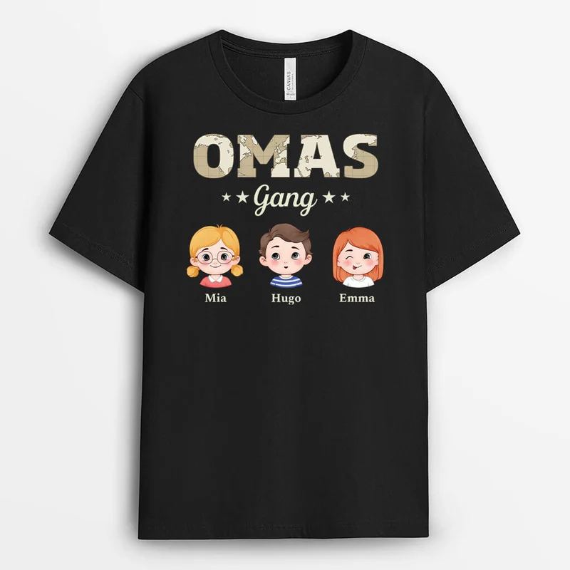 Opas Bande - Personalisiertes Geschenk | T-Shirt für Opas