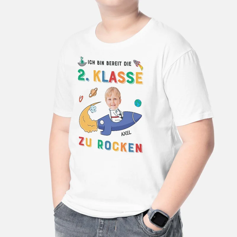 Ich Bin Bereit Kinder - Personalisiertes Geschenk | T-Shirt für Kinder