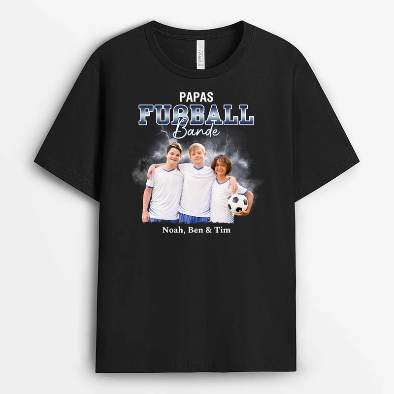 Opas Fußballbande - Personalisiertes Geschenk | T-Shirt für Opas