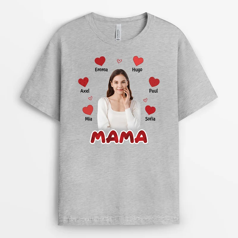 Oma/Mama - Personalisiertes Geschenk | T-shirt für Frauen