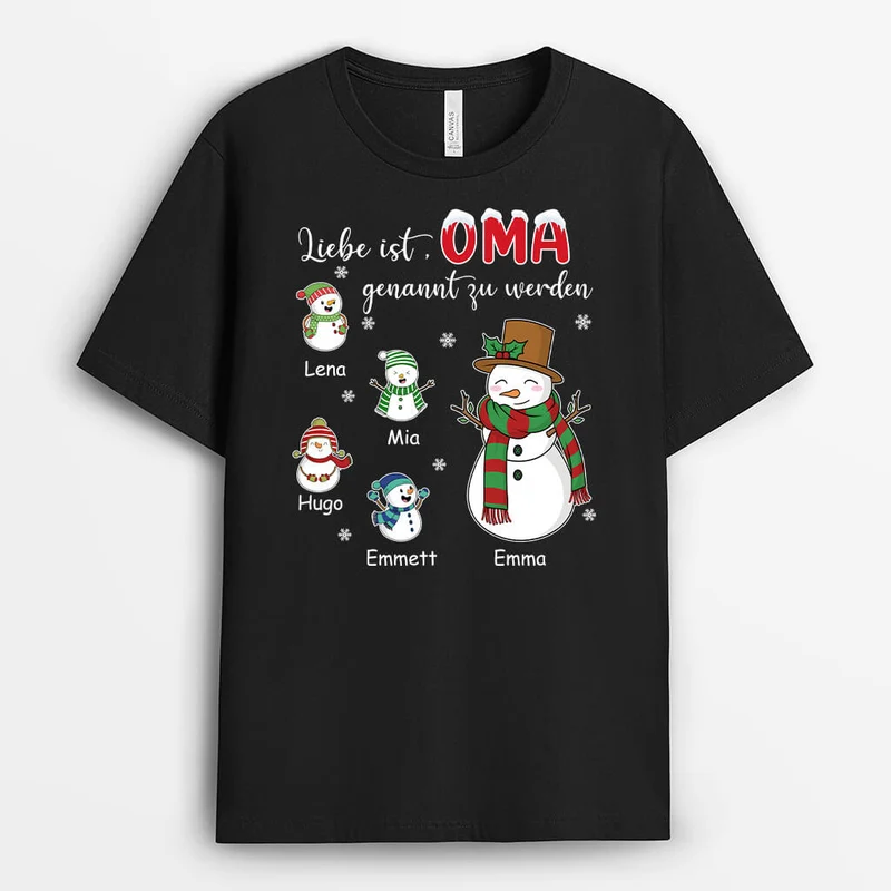 Liebe Ist Mama Genannt Zu Werden - Personalisiertes Geschenk | T-shirt für Mamas
