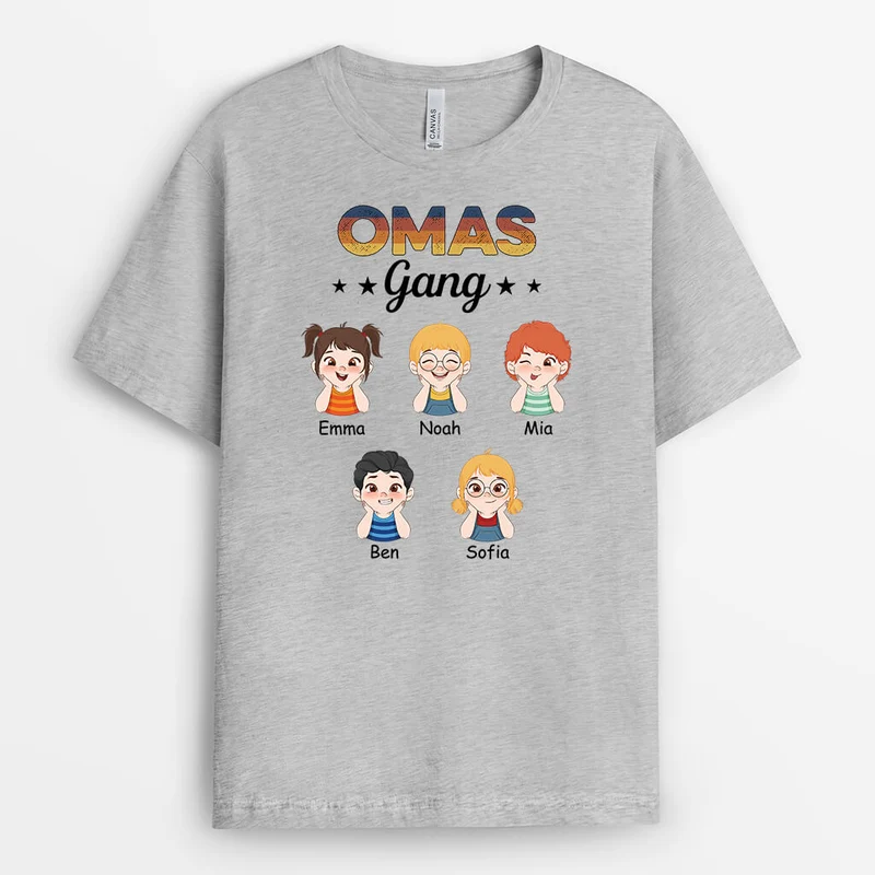 Mamas Bande - Personalisiertes Geschenk | T-shirt für Mamas
