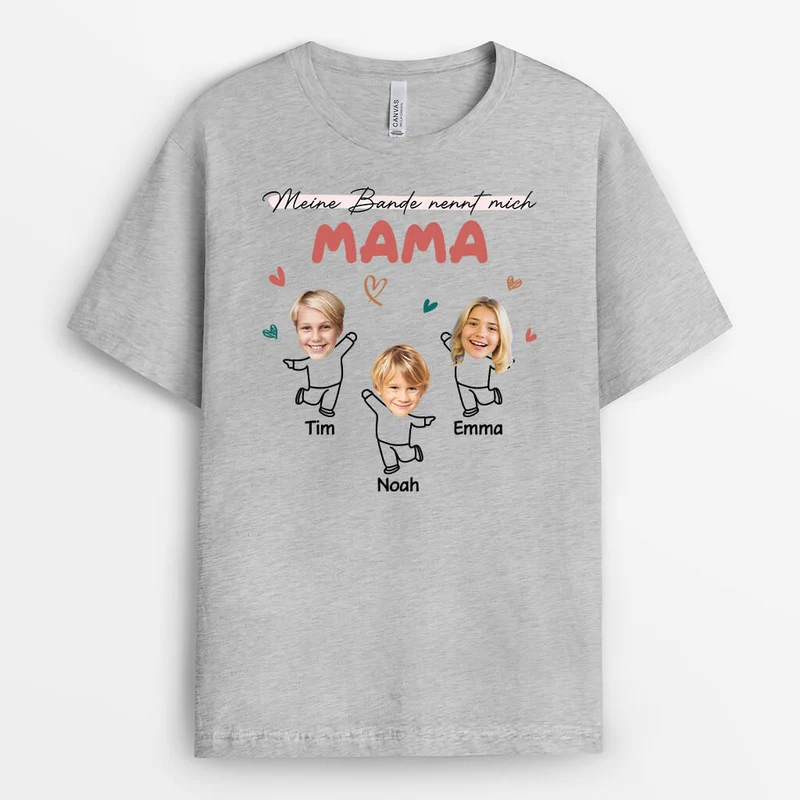 Mein Team Nennt Mich Opa/Papa - Personalisiertes Geschenk | T-shirt für Herren