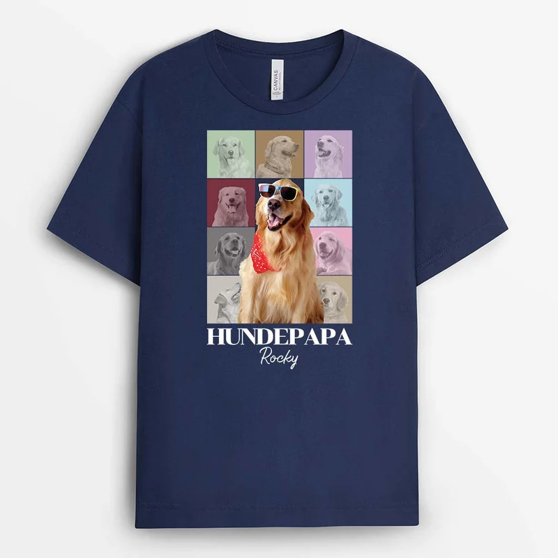 Hundemama/Hundepapa - Personalisiertes Geschenk | T-shirt für Eltern