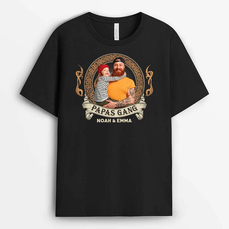 Papas Bande - Personalisiertes Geschenk | T-shirt für Papas