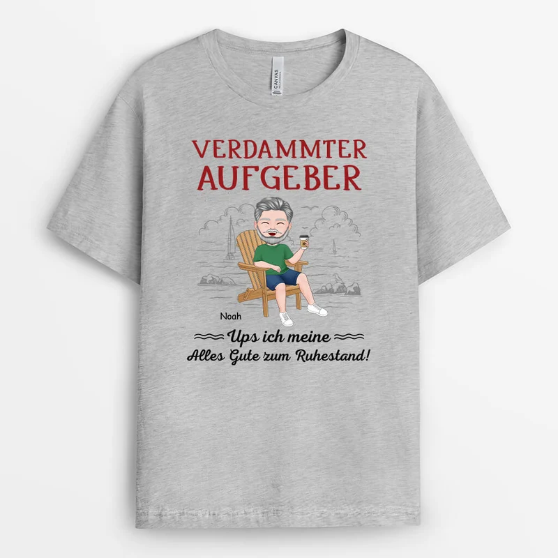 Alles Gute Zum Ruhestand - Personalisiertes Geschenk | T-Shirt für Frauen