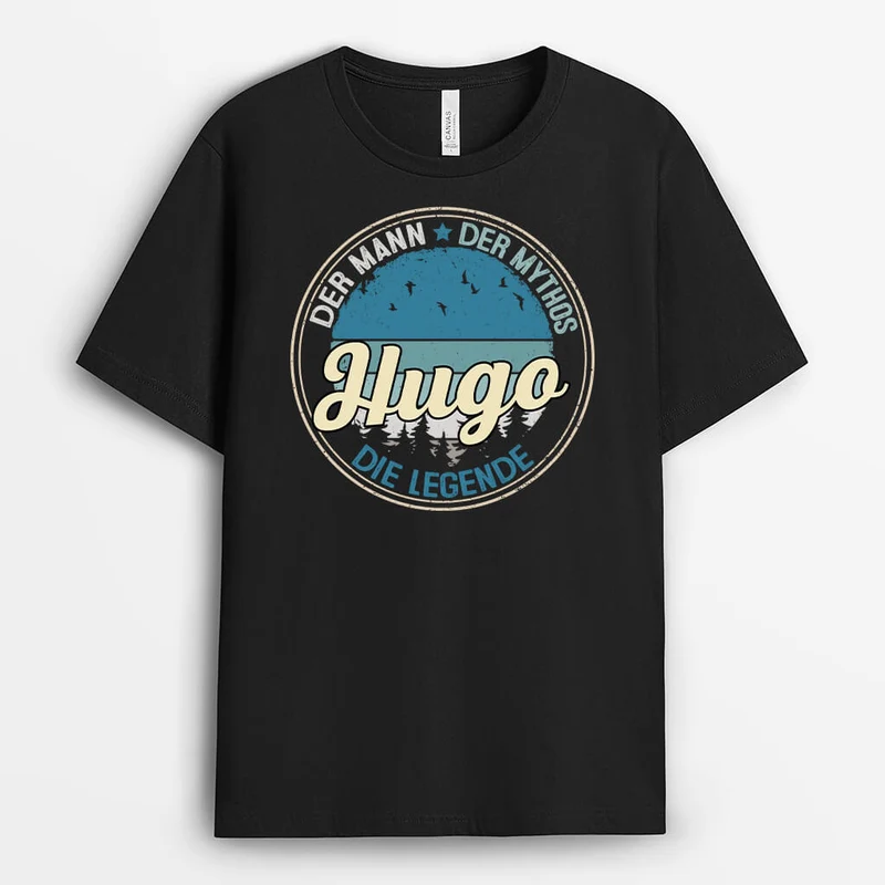 Der Mann Der Mythos Die Legende - Personalisiertes Geschenk | T-shirt für Herren