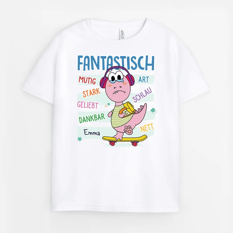 Fantastisch - Personalisiertes Geschenk | T-Shirt für Kinder/Jugendliche