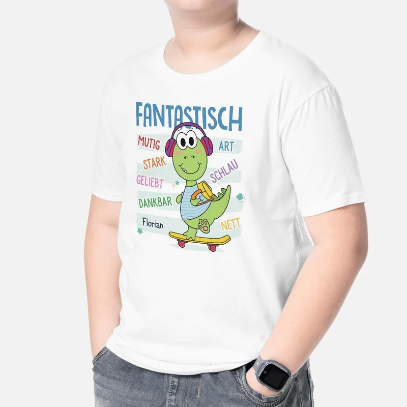Fantastisch - Personalisiertes Geschenk | T-Shirt für Kinder/Jugendliche