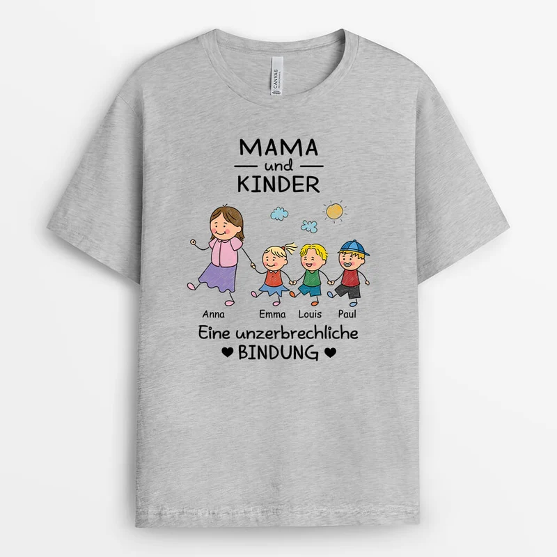 Eine Unzerbrechliche Bindung - Personalisiertes Geschenk | T-Shirt für Damen