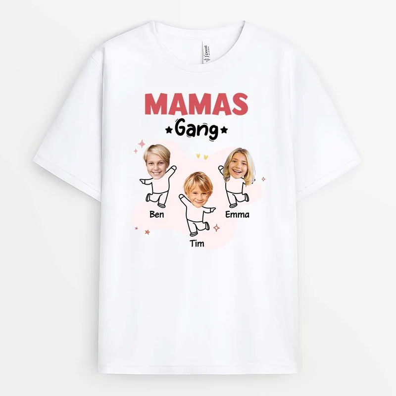 Mamas/Omas Bande - Personalisiertes Geschenk | T-Shirt für Frauen