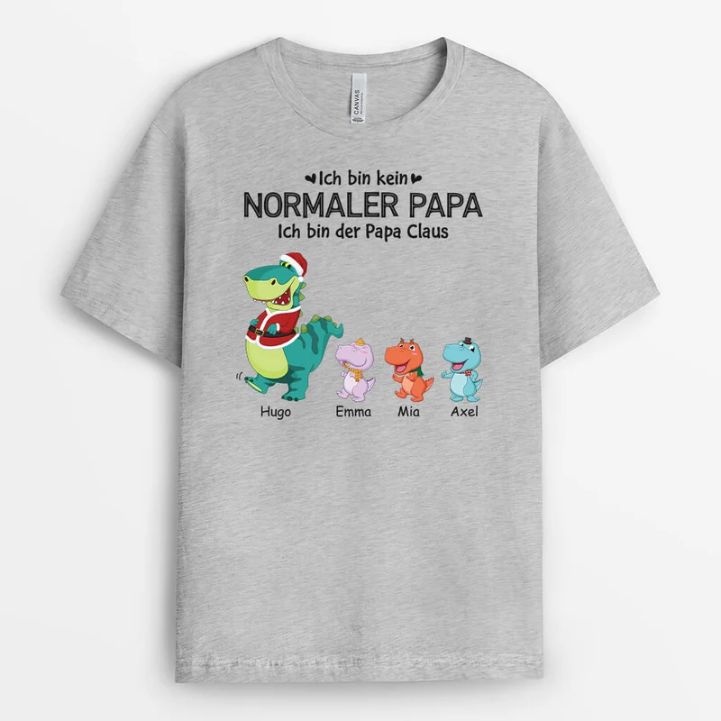 Ich Bin Kein Normaler Vater Ich Bin Der Papa Claus - Personalisiertes Geschenk | T-shirt für Papas