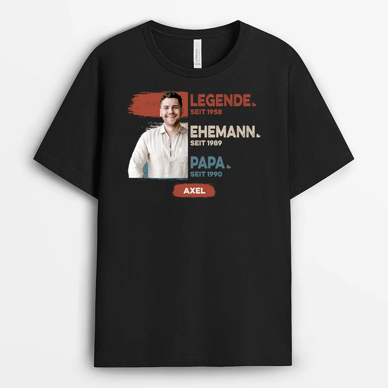 Legende - Personalisiertes Geschenk | T-shirt für Herren