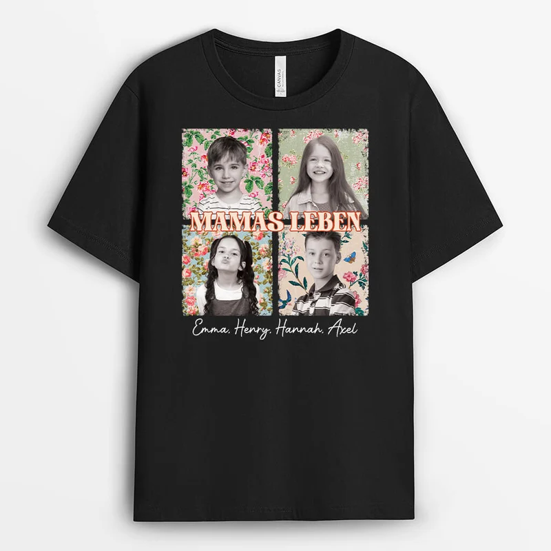 Mamaleben - Personalisiertes Geschenk | T-Shirt für Mamas