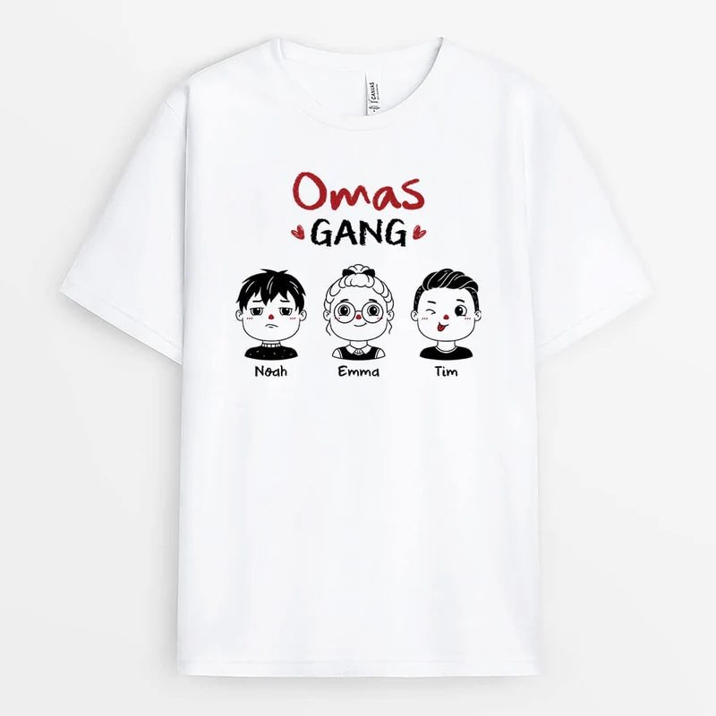 Opas/Papas Bande - Personalisiertes Geschenk | T-shirt für Herren