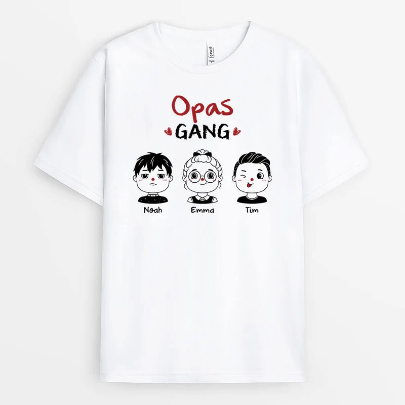 Omas/Mamas Bande - Personalisiertes Geschenk | T-shirt für Frauen