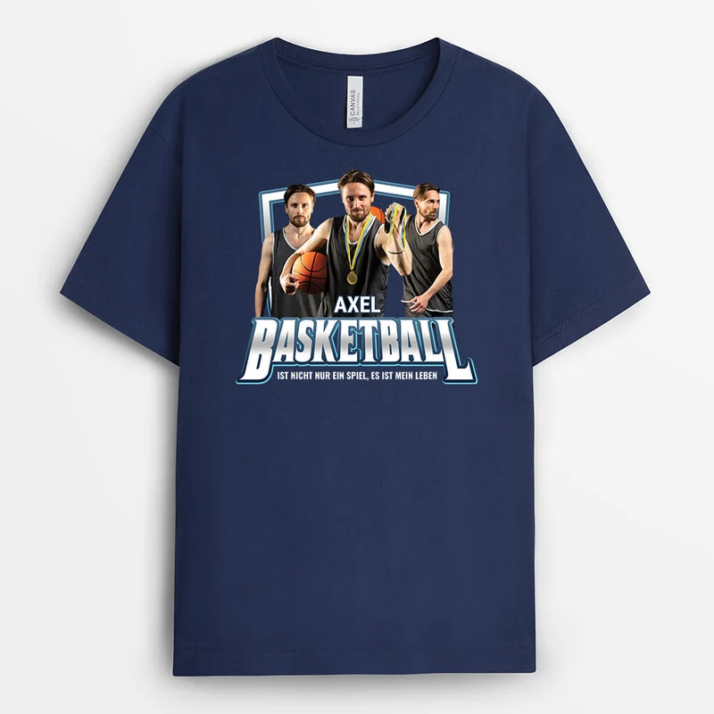 Fußball Ist Nicht Nur Ein Spiel Es Ist Mein Leben - Personalisiertes Geschenk | T-Shirt für Herren