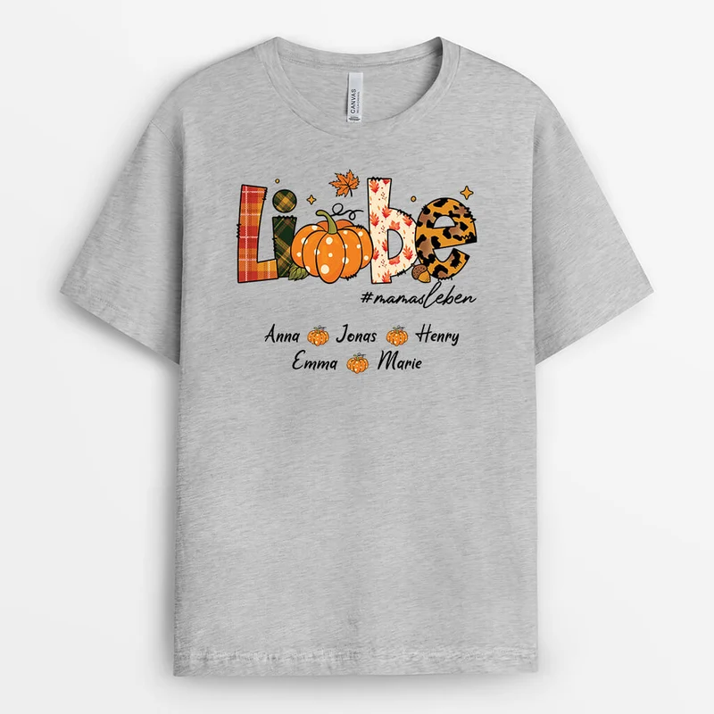 Liebe Oma - Personalisiertes Geschenk | T-Shirt für Omas