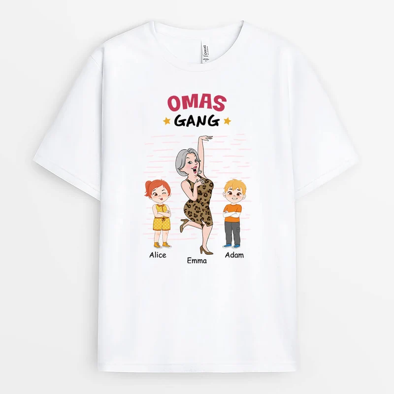 Omas Bande - Personalisiertes Geschenk | T-Shirt für Omas