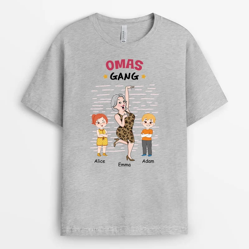 Opas Bande - Personalisiertes Geschenk | T-Shirt für Opas