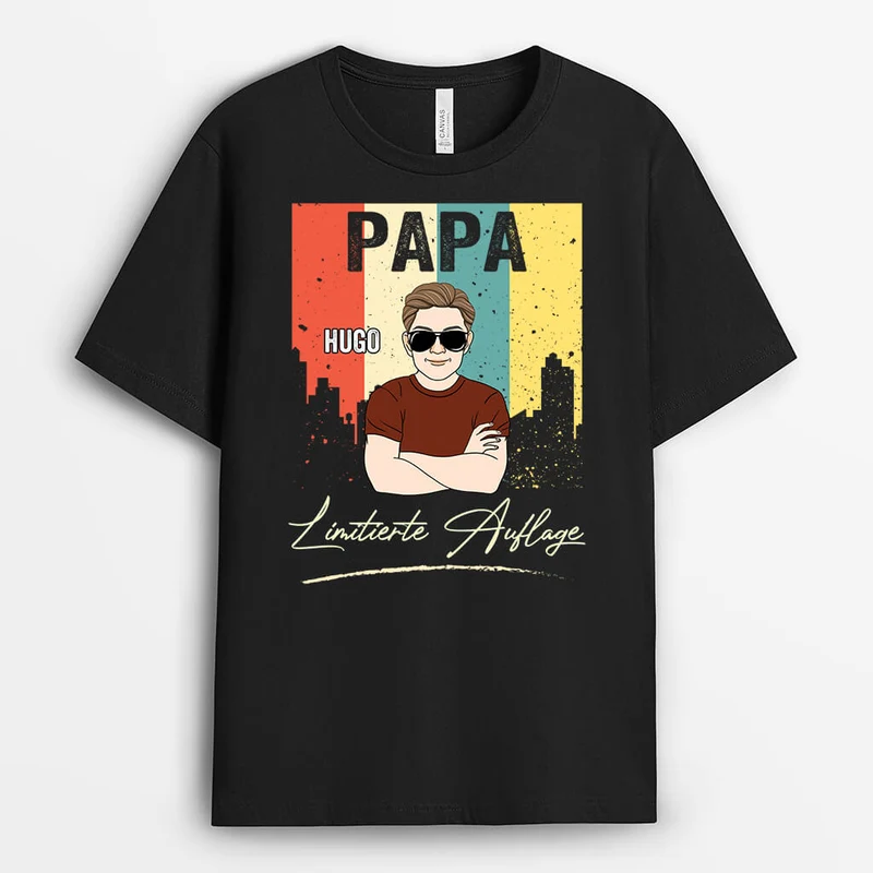 Opa Limitierte Auflage - Personalisiertes Geschenk | T-shirt für Opas