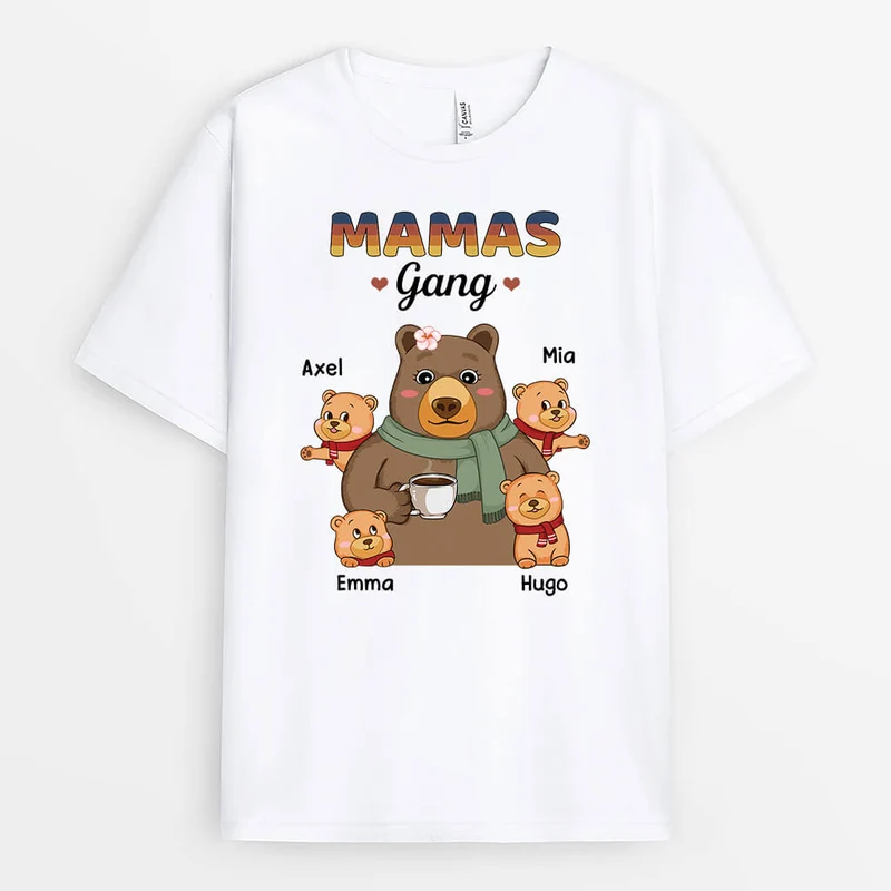 Omas Bärenbande - Personalisiertes Geschenk | T-shirt für Omas