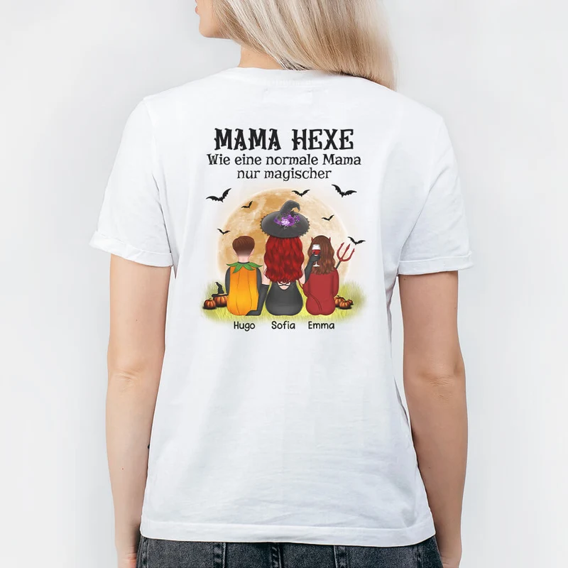 Oma Hexe Aber Noch Magischer - Personalisiertes Geschenk | T-shirt für Omas