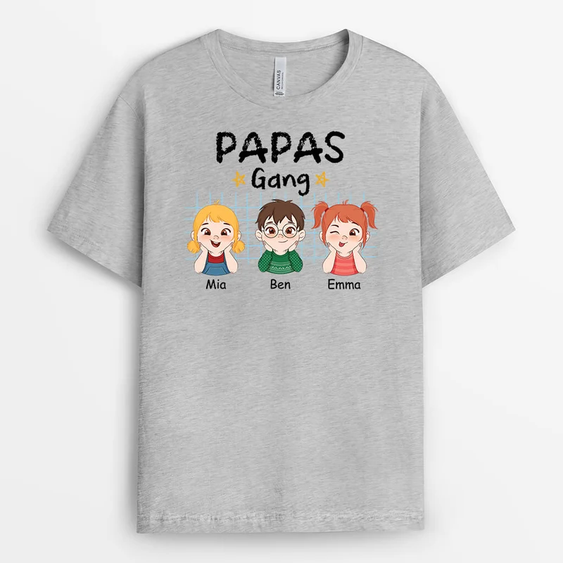 Papas/Opas Bande - Personalisiertes Geschenk | T-shirt für Herren