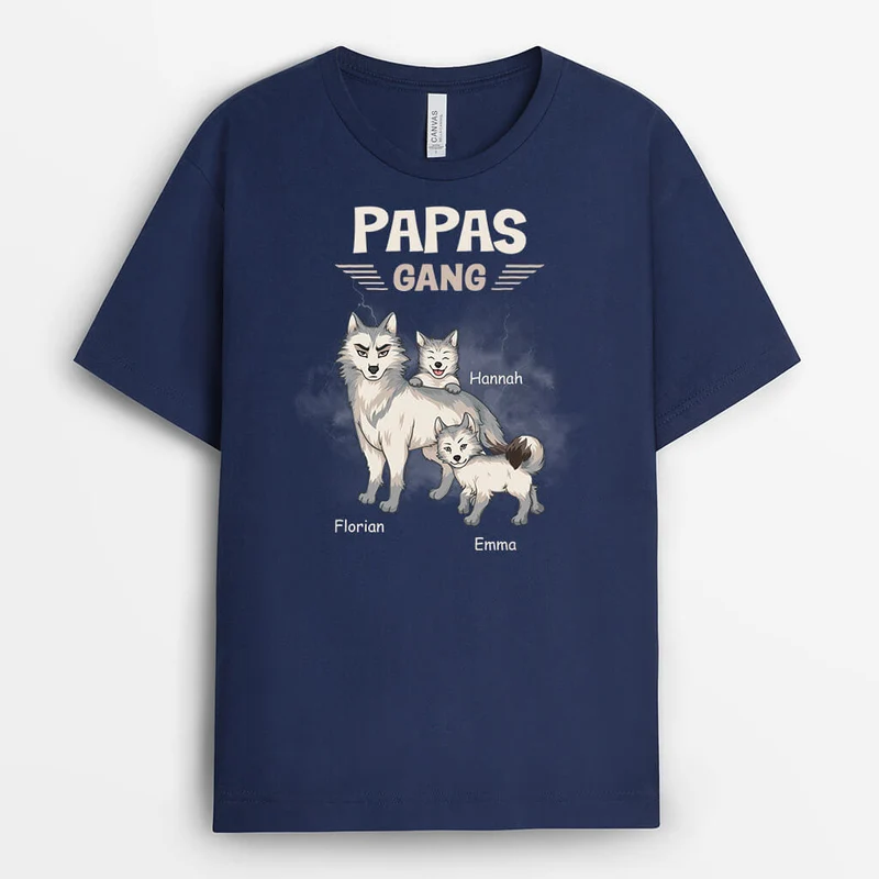 Opas Bande - Personalisiertes Geschenk | T-Shirt für Opas