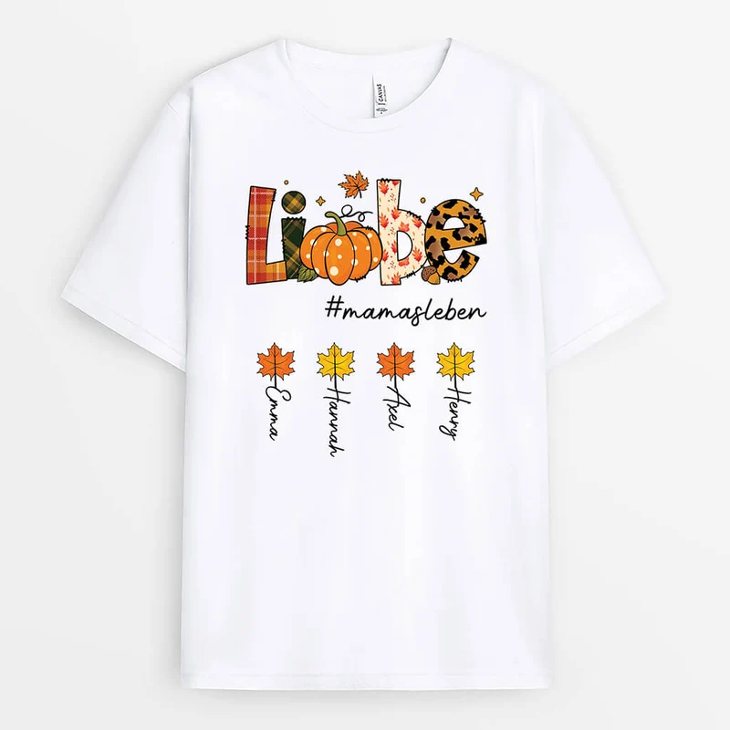Omaleben - Personalisiertes Geschenk | T-Shirt für Omas/Mamas