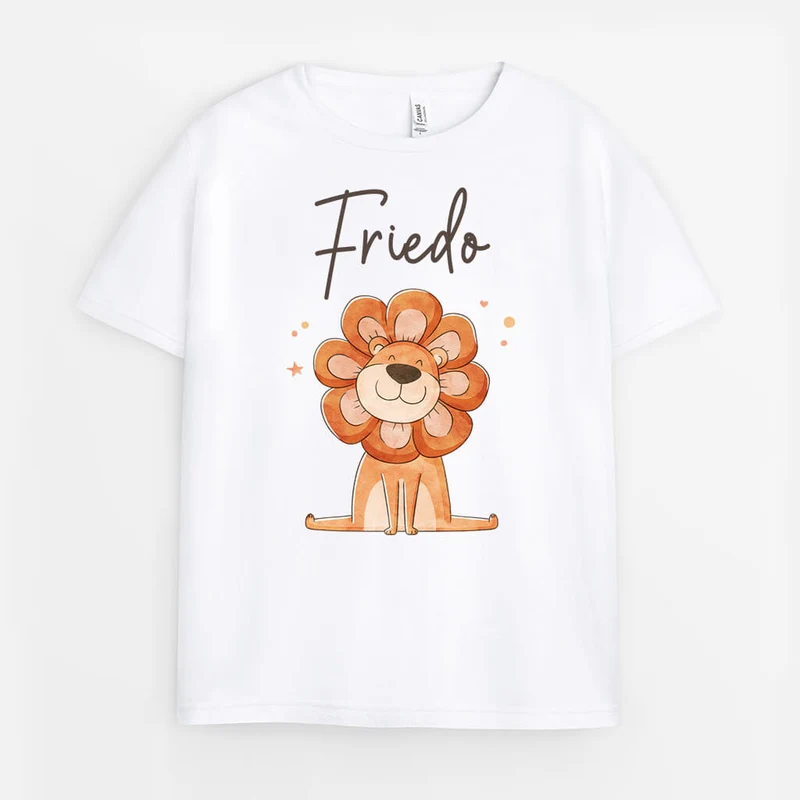 Tiere Und Kindernamen - Personalisiertes Geschenk | T-Shirt für Kinder und Jugendliche