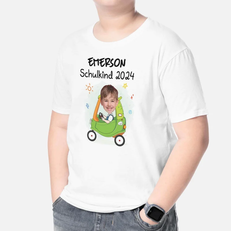 Schulkind - Personalisiertes Geschenk | T-Shirt für Junge