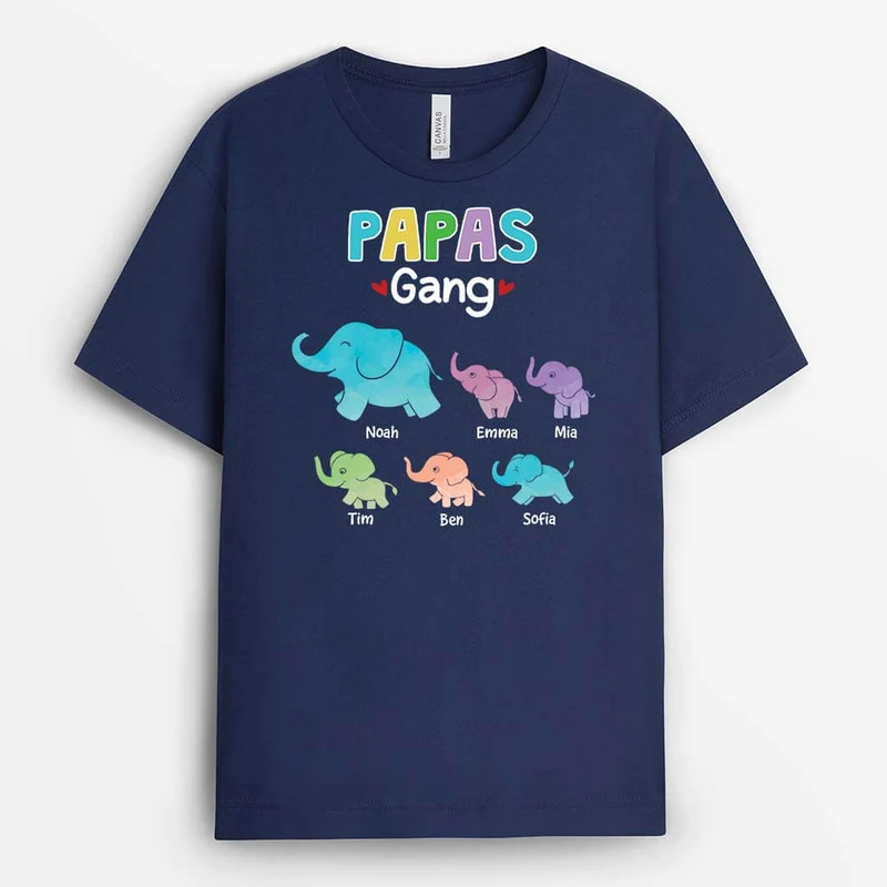 Mamas/Omas Bande - Personalisiertes Geschenk | T-Shirt für Frauen