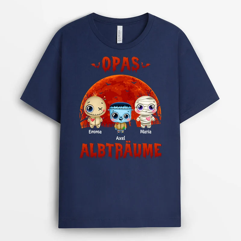 Opas Albtraum - Personalisiertes Geschenk | T-shirt für Opas