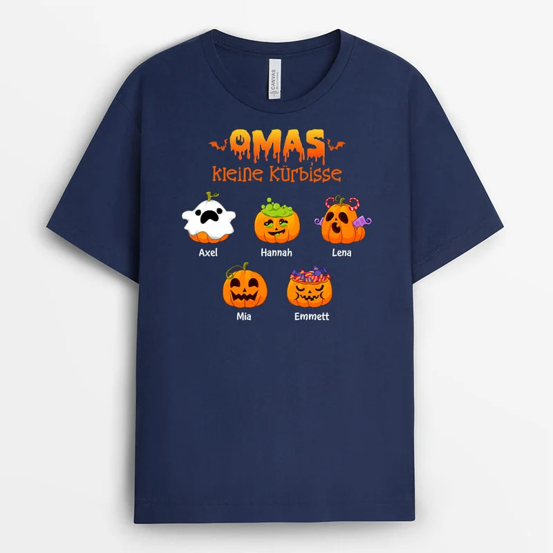 Mamas Kleine Süße Kürbisse - Personalisiertes Geschenk | T-shirt für Halloween