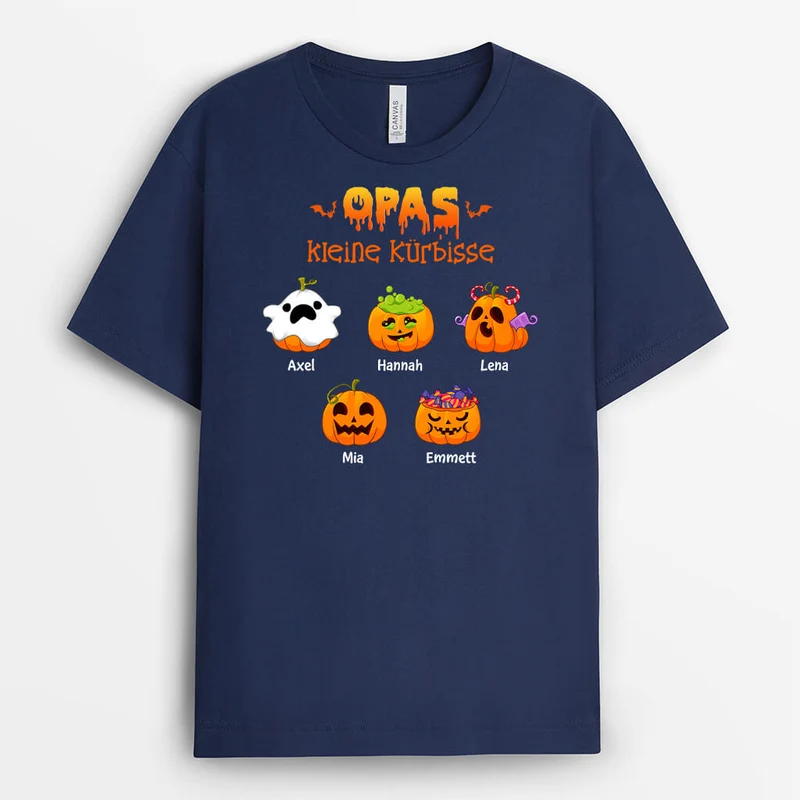 Papas Kleine Kürbisse - Personalisiertes Geschenk | T-shirts für Halloween